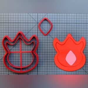 Pokemon – Volcano Badge Cookie Cutter Set
